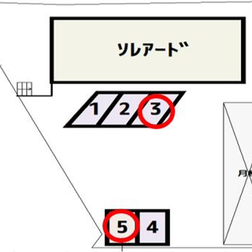 ソレアード駐車場:1