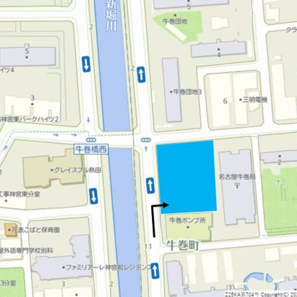 UR都市機構　牛巻団地駐車場:0