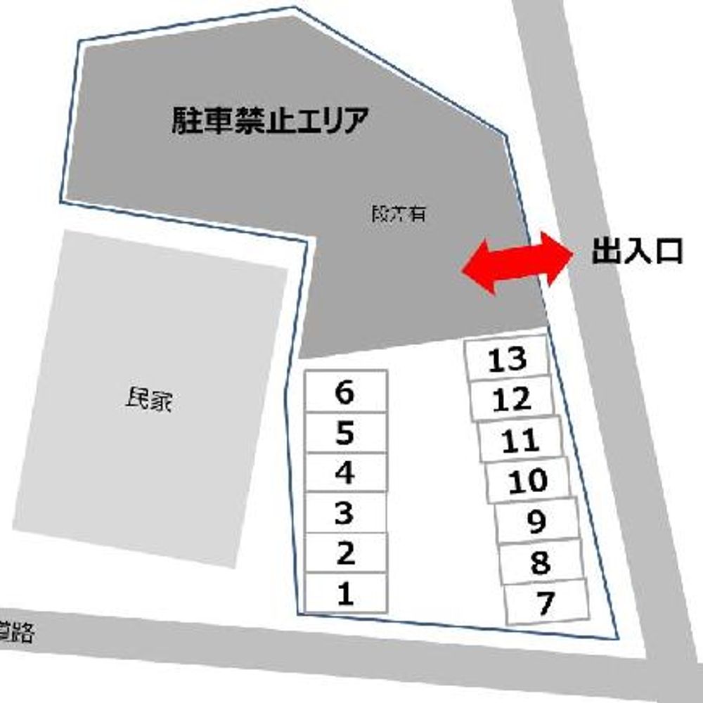 中山町111駐車場:1