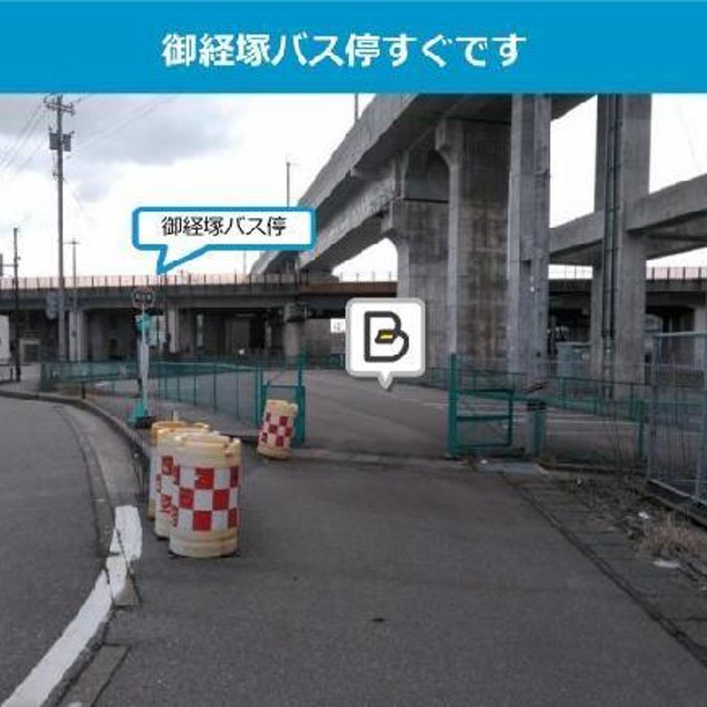 IRいしかわ鉄道野々市駅前駐車場:3