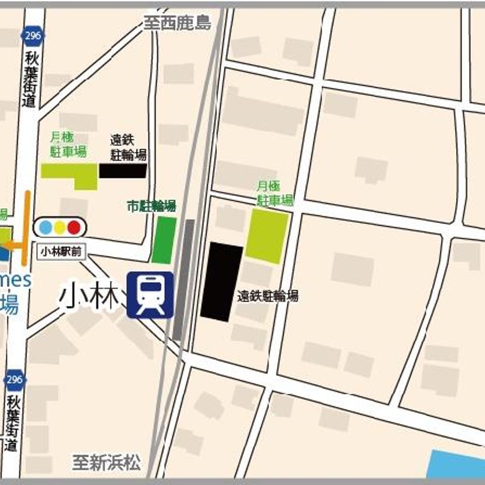 遠鉄小林駅前パーキング:1