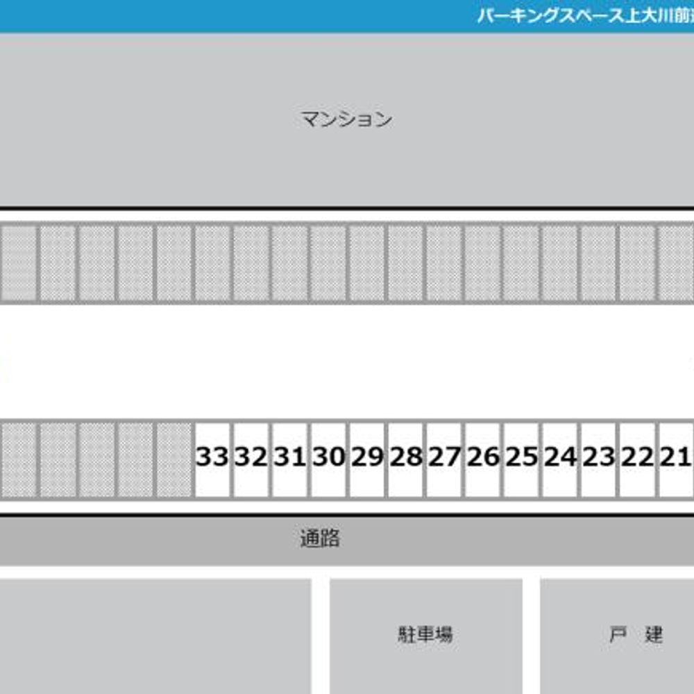 パーキングスペース上大川前通8番町駐車場:1
