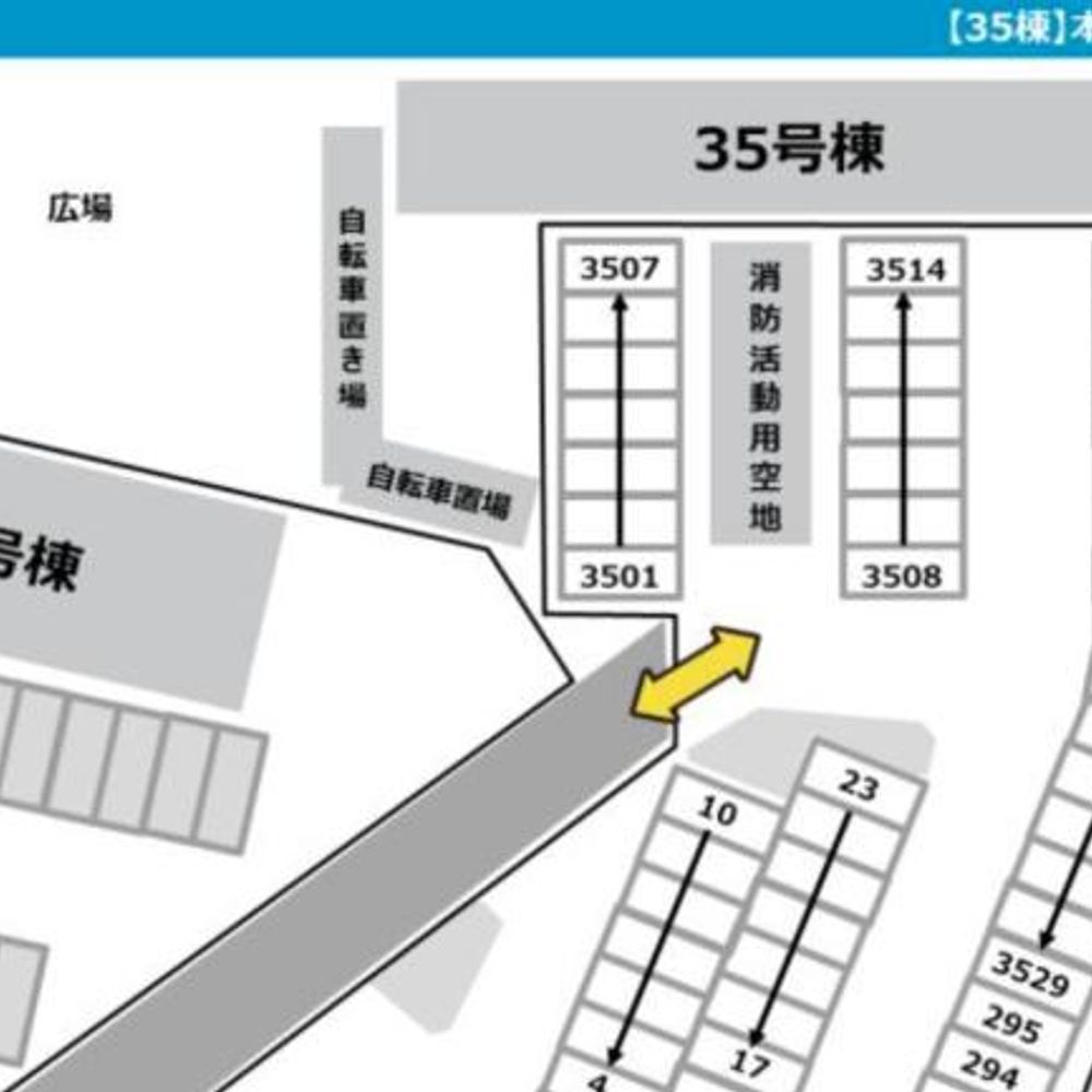 【35棟南】本地荘駐車場:1
