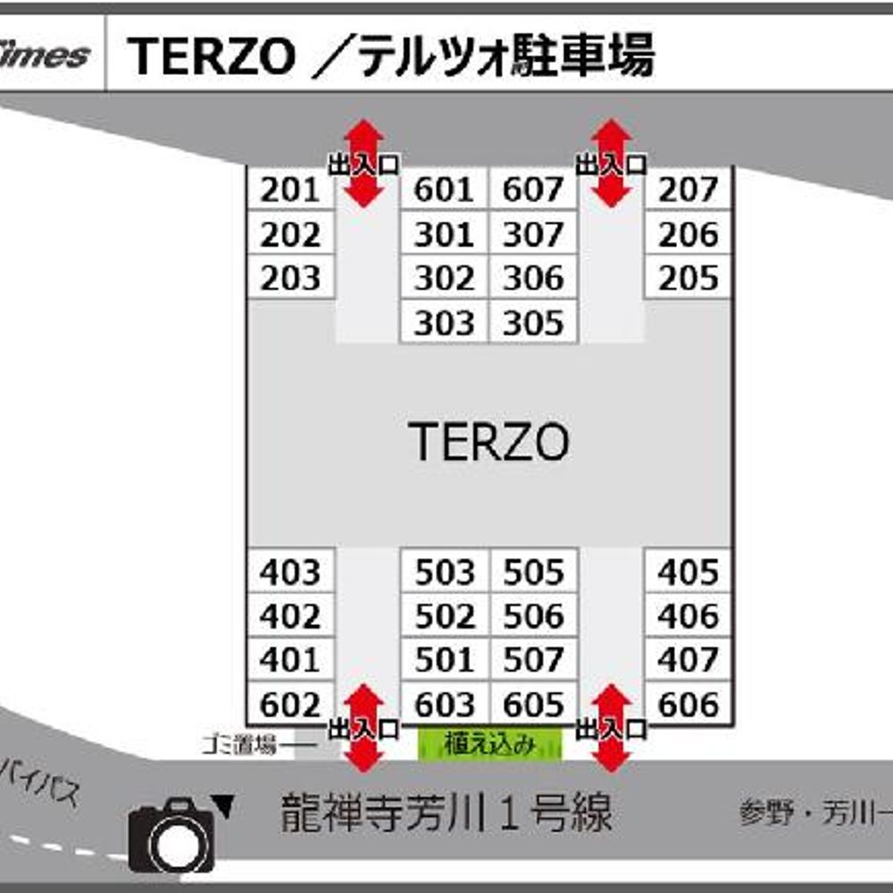 TERZO／テルツォ駐車場:1