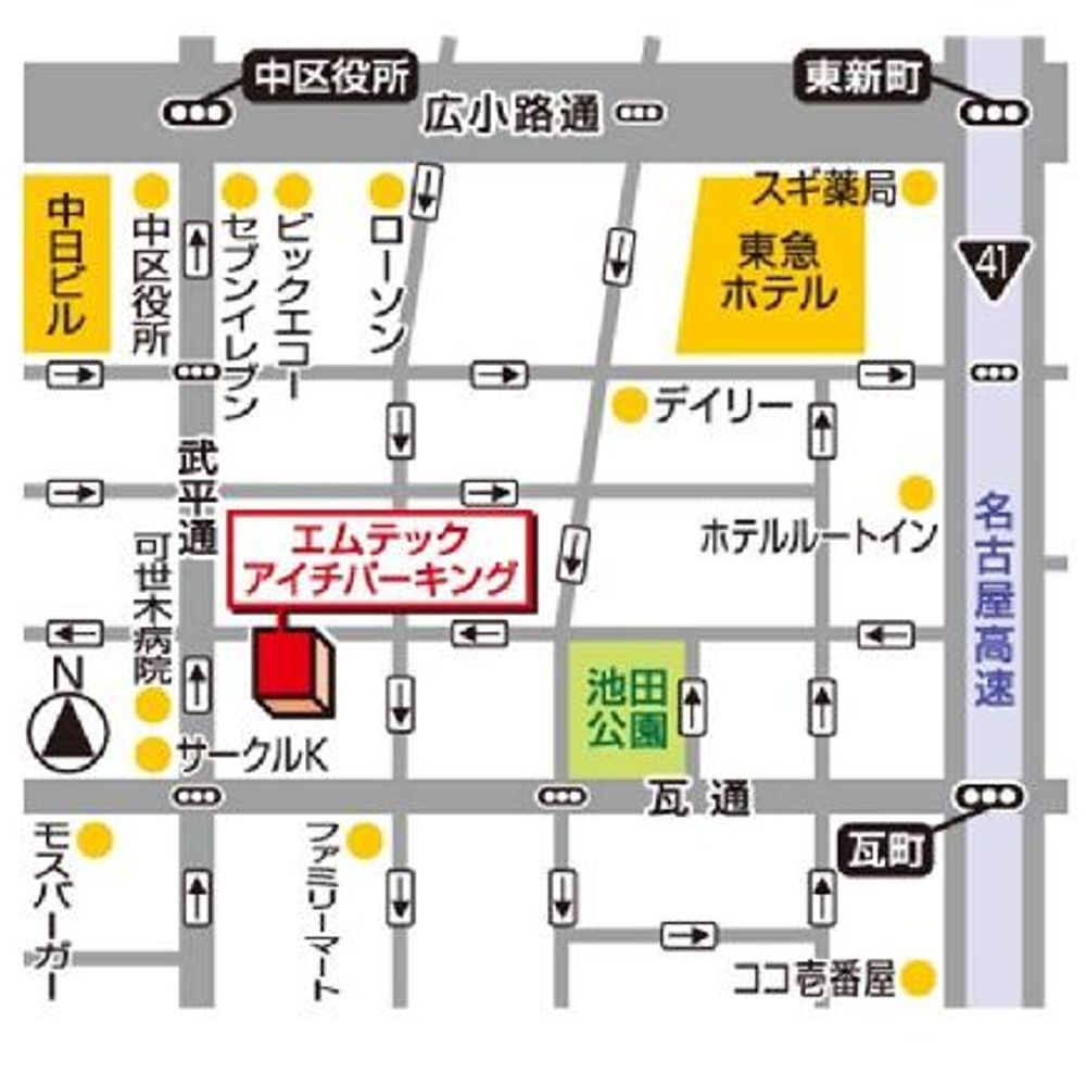 エムテックアイチパーキング:1