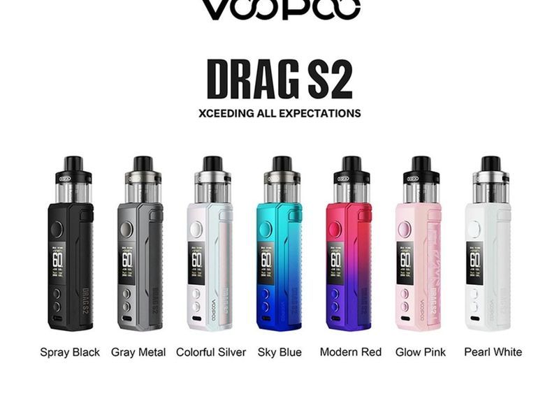 Best Refillable Vapes in Kenya 2026: Pod Kits & Vape Mods Guide - 3. VooPoo Drag S2 — Best All-Round Daily Device