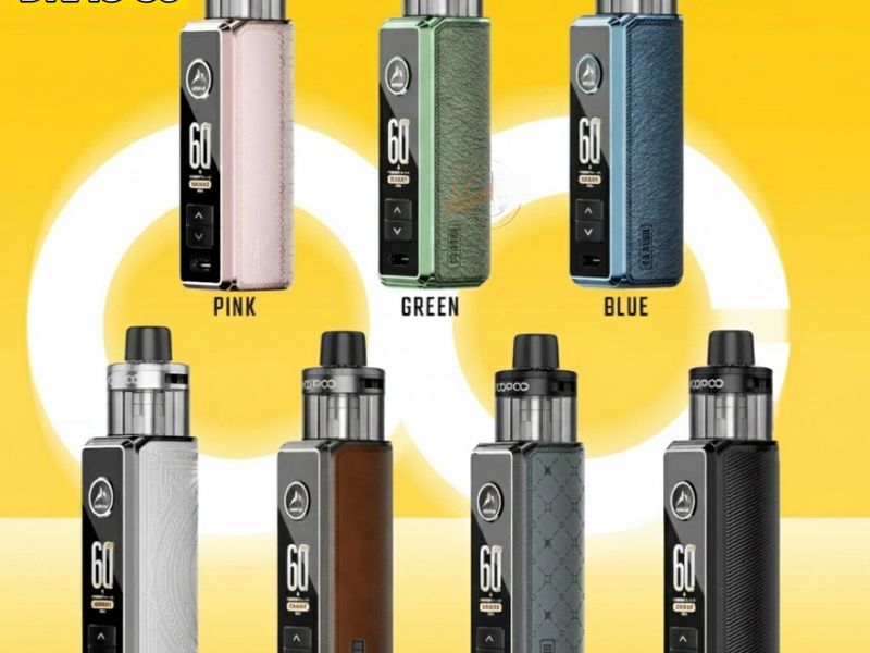 Best Refillable Vapes in Kenya 2026: Pod Kits & Vape Mods Guide - 5. VooPoo Drag S3 Pod Mod  —  Best Pod Mod Step-Up from Pod Kits