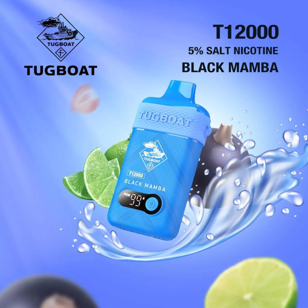 black mamba flavour vape Black Mamba- Tugboat 12,000 Puffs 12000Puffs | Price in Kenya