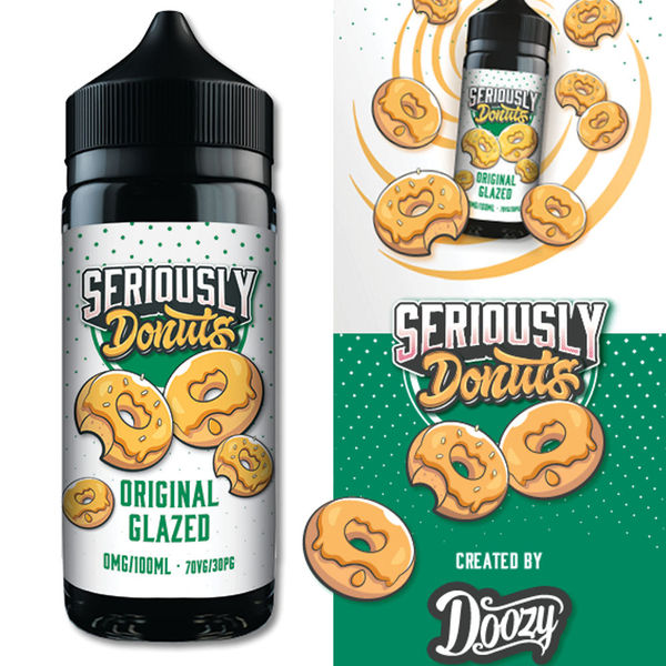 Original Glazed -Doozy Vape Seriously Donuts  100ml