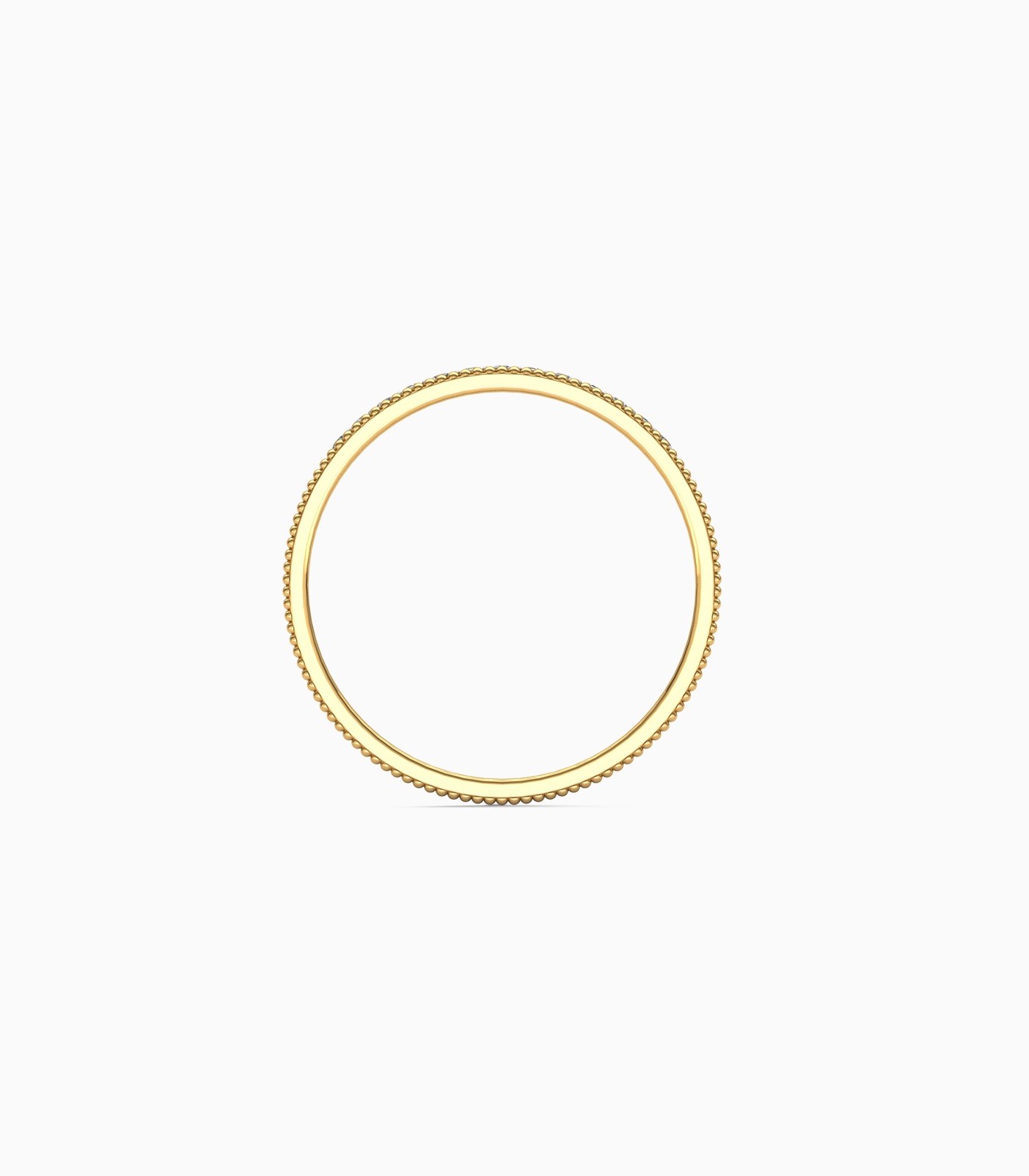 Diamond Half Eternity Gold Ring | Varudai