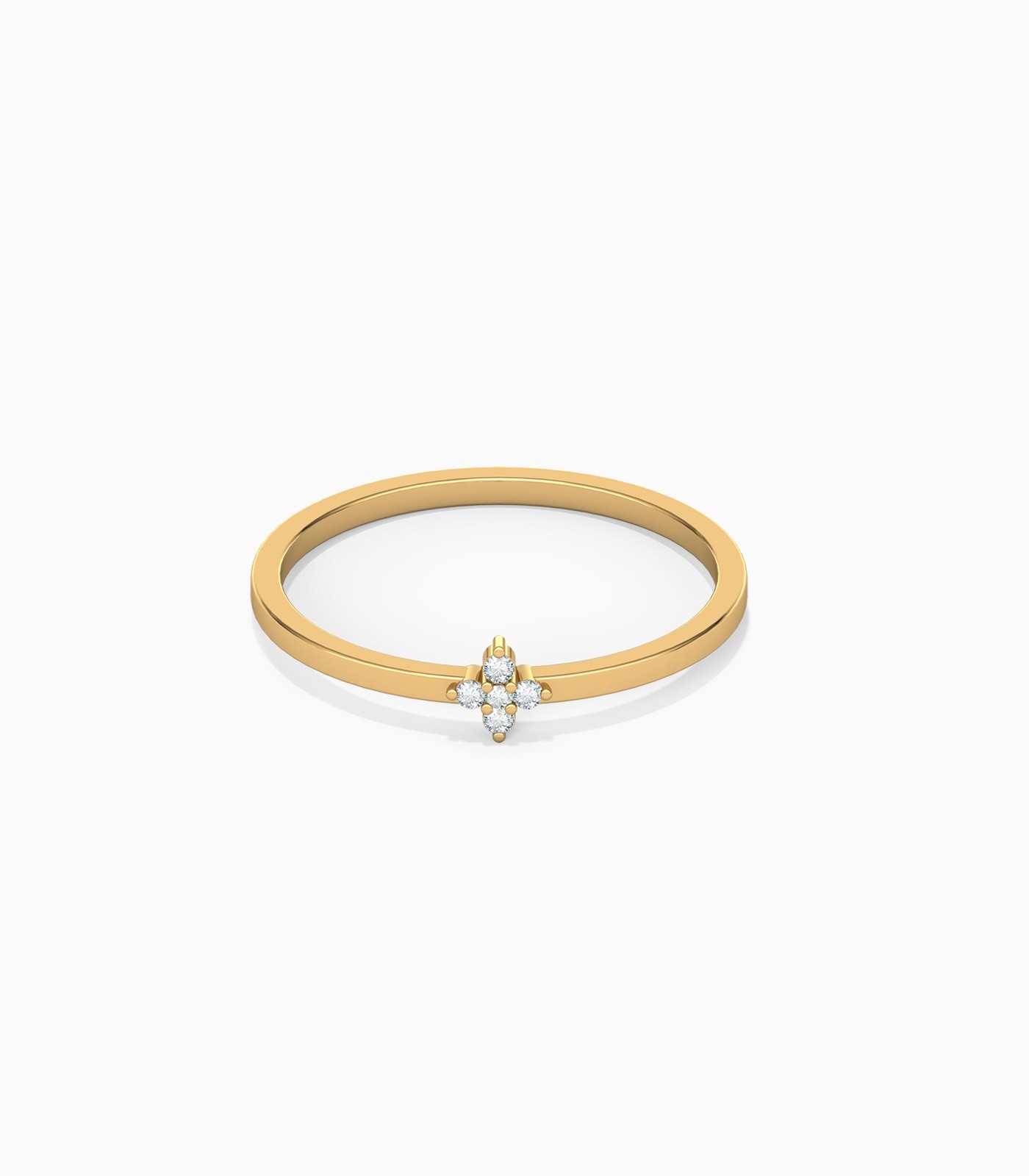 Dainty Flora Diamond Ring | Varudai