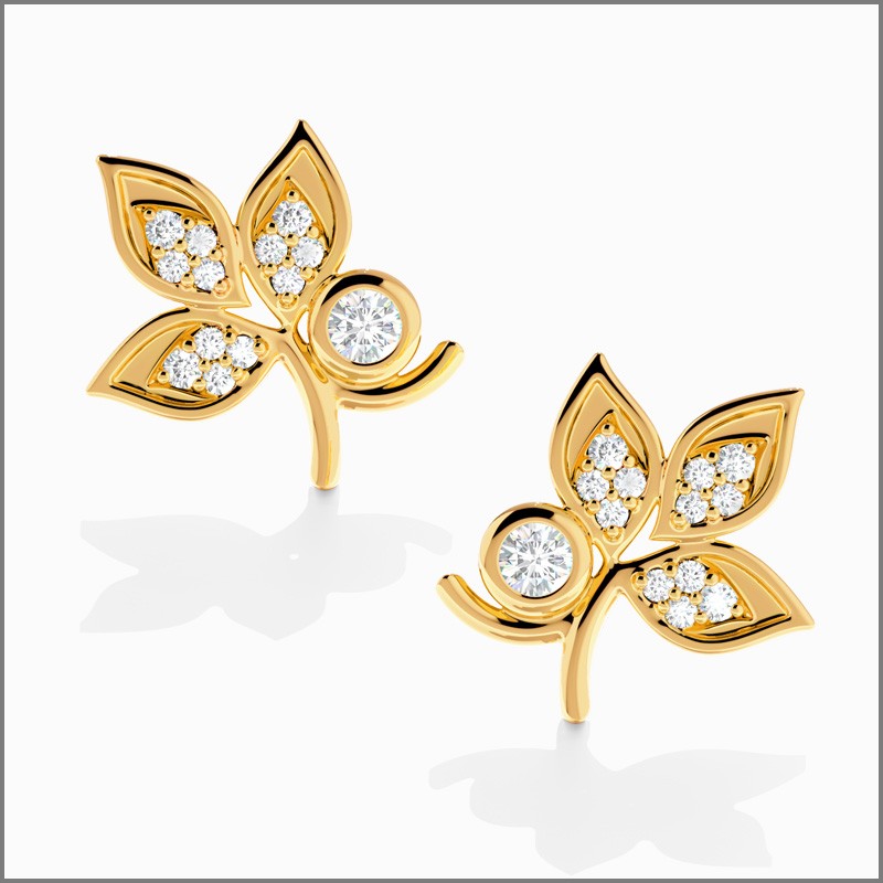 Earrings | Hoop Earrings | Varudai | Diamond Earrings