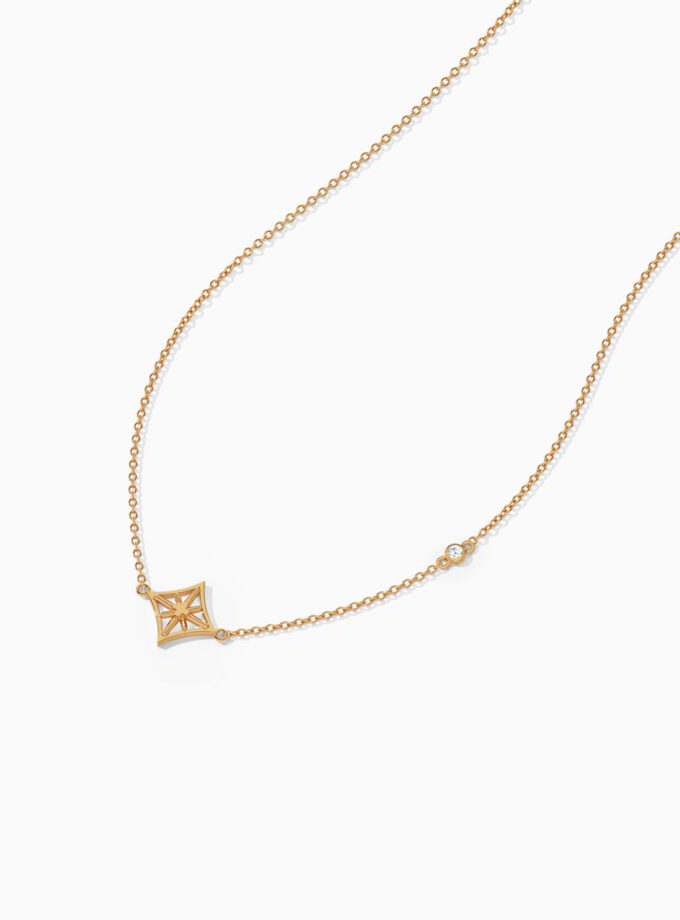 Blossom Star Gold Pendant | Varudai