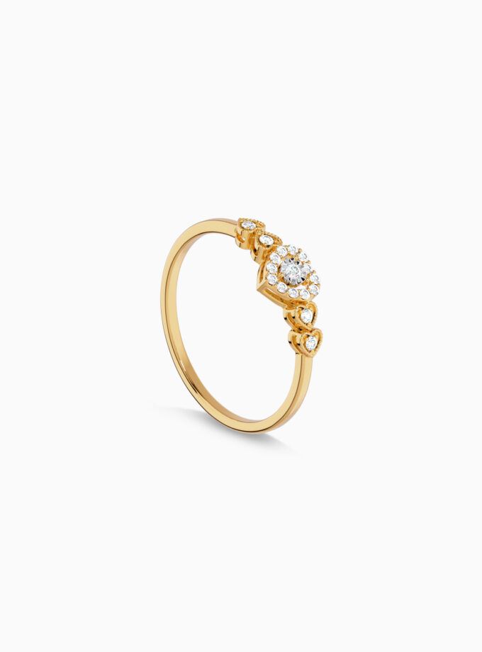 Forever Love Diamond Heart Ring | Varudai