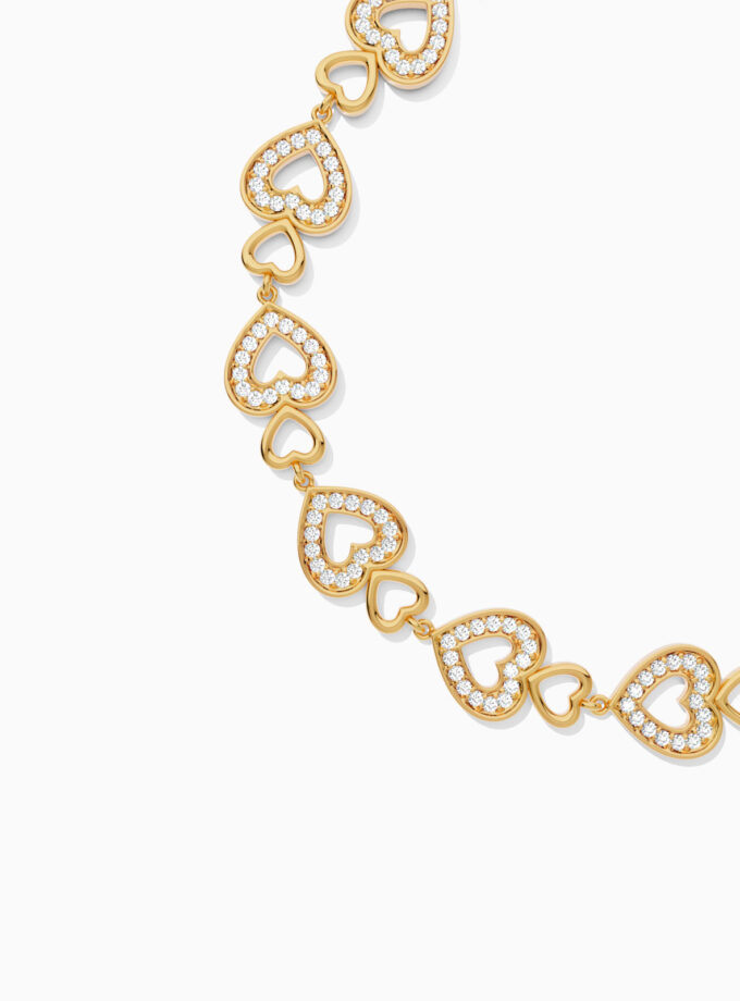 Hearts of Diamond Bracelet | Varudai