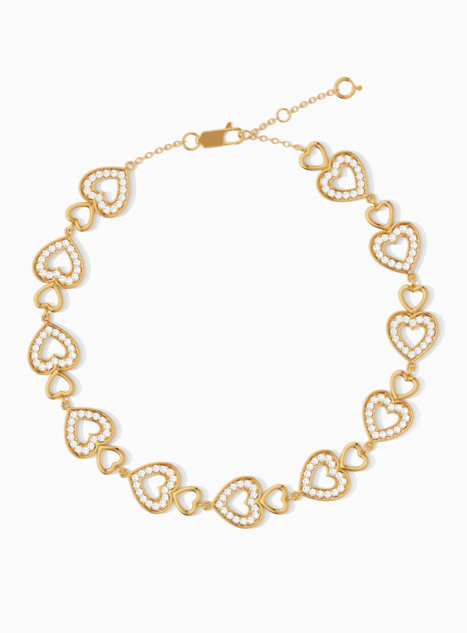 Hearts of Diamond Bracelet | Varudai