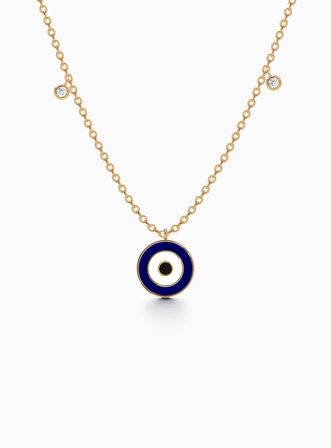 Blue Evil Eye Protection Pendant | Varudai