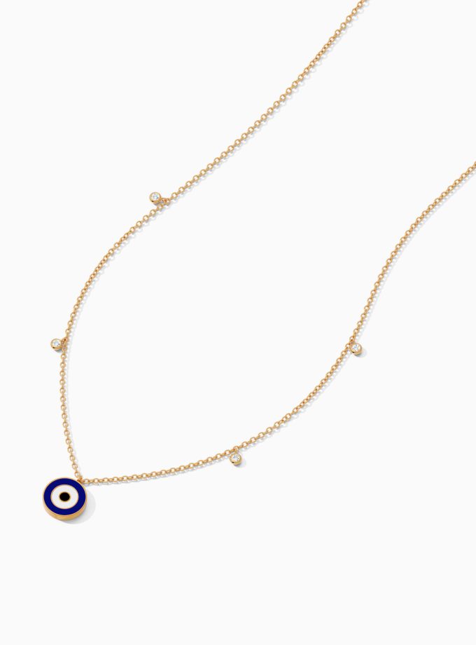 Blue Evil Eye Protection Pendant | Varudai