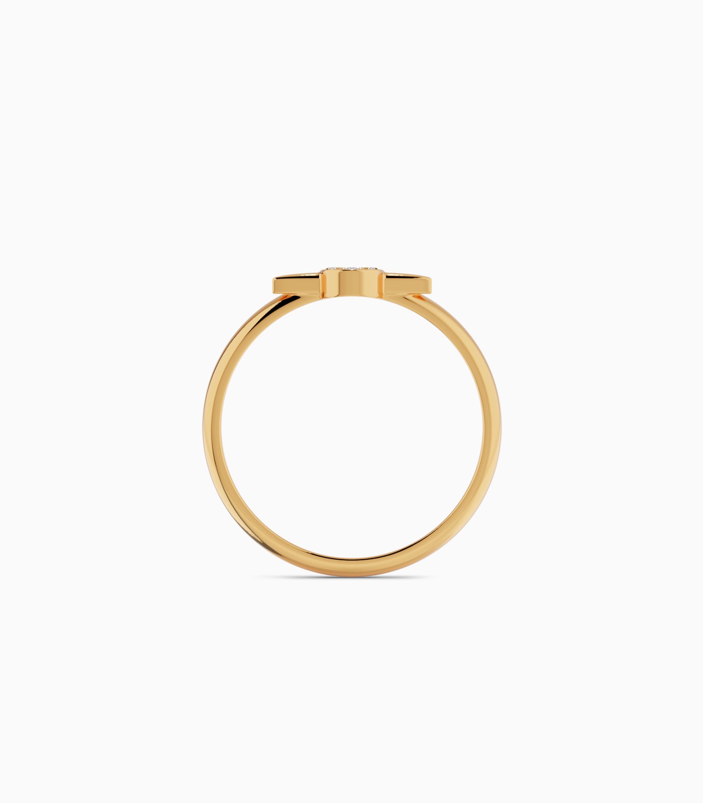 Starburst Gold Diamond Ring - Image 4
