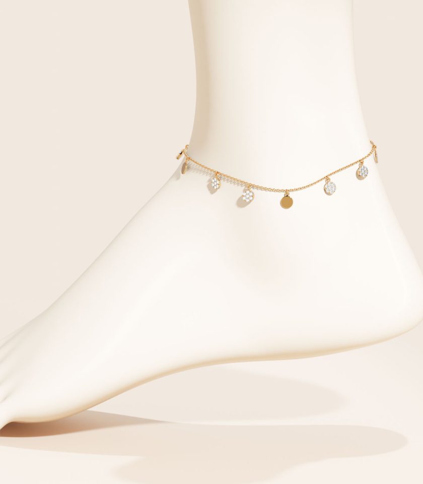 anklet-with-diamond-and-gold-disc-charms-varudai-jewelry