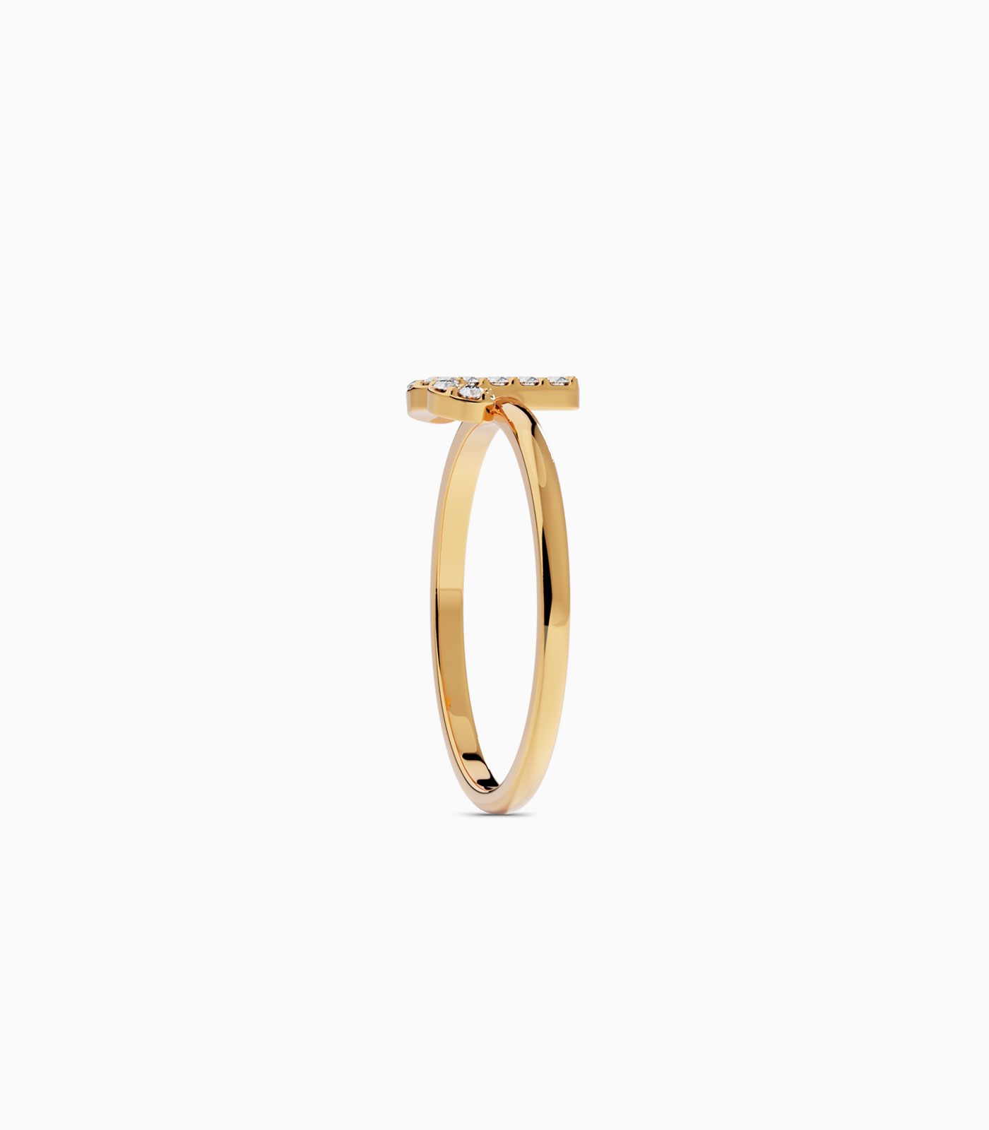 Aries Zodiac Ring with Diamonds in 18K Gold | Zodiac Sign Ring | Zodiac Diamond Ring | Varudai