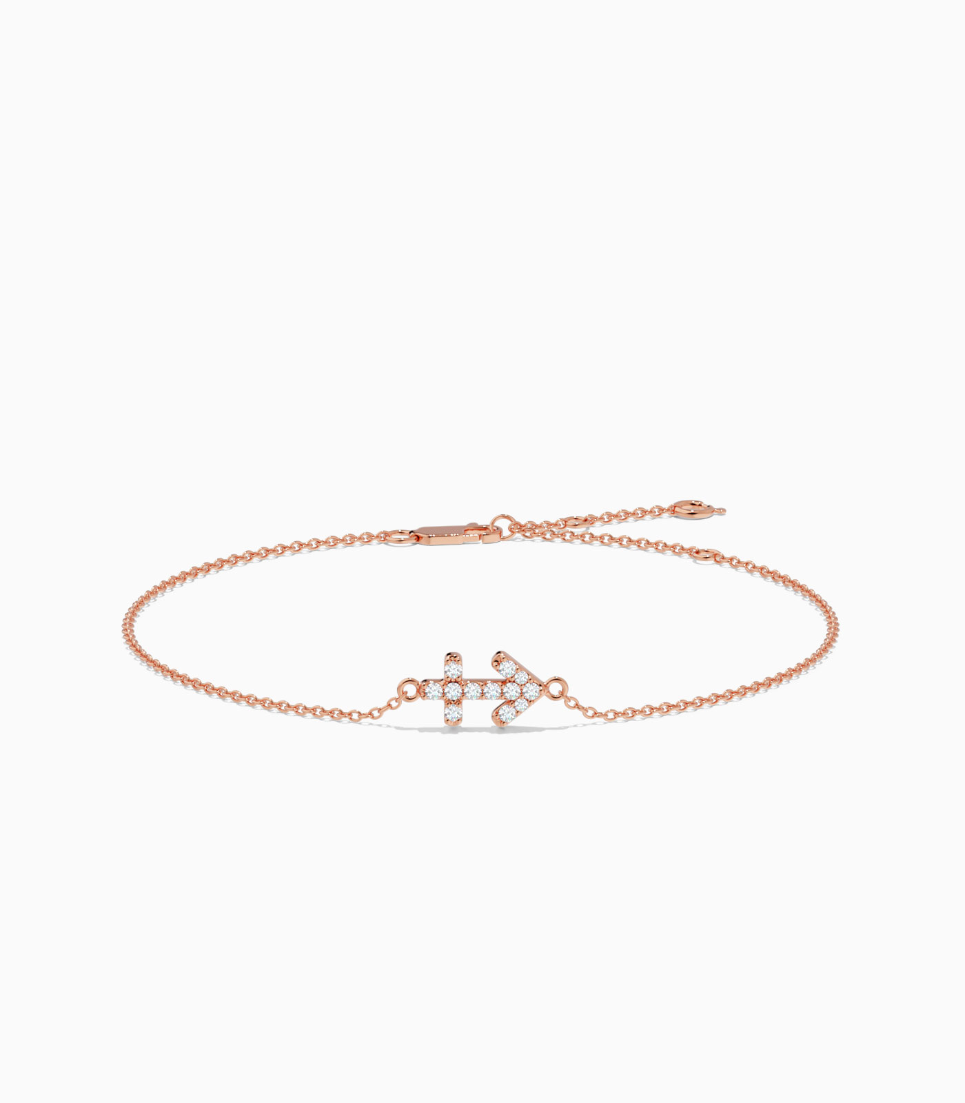 Sagittarius Zodiac Sign Bracelet in 18k Gold | Diamond Bracelet | Gold Bracelet | Zodiac Sign Bracelet | Varudai Jewelry House