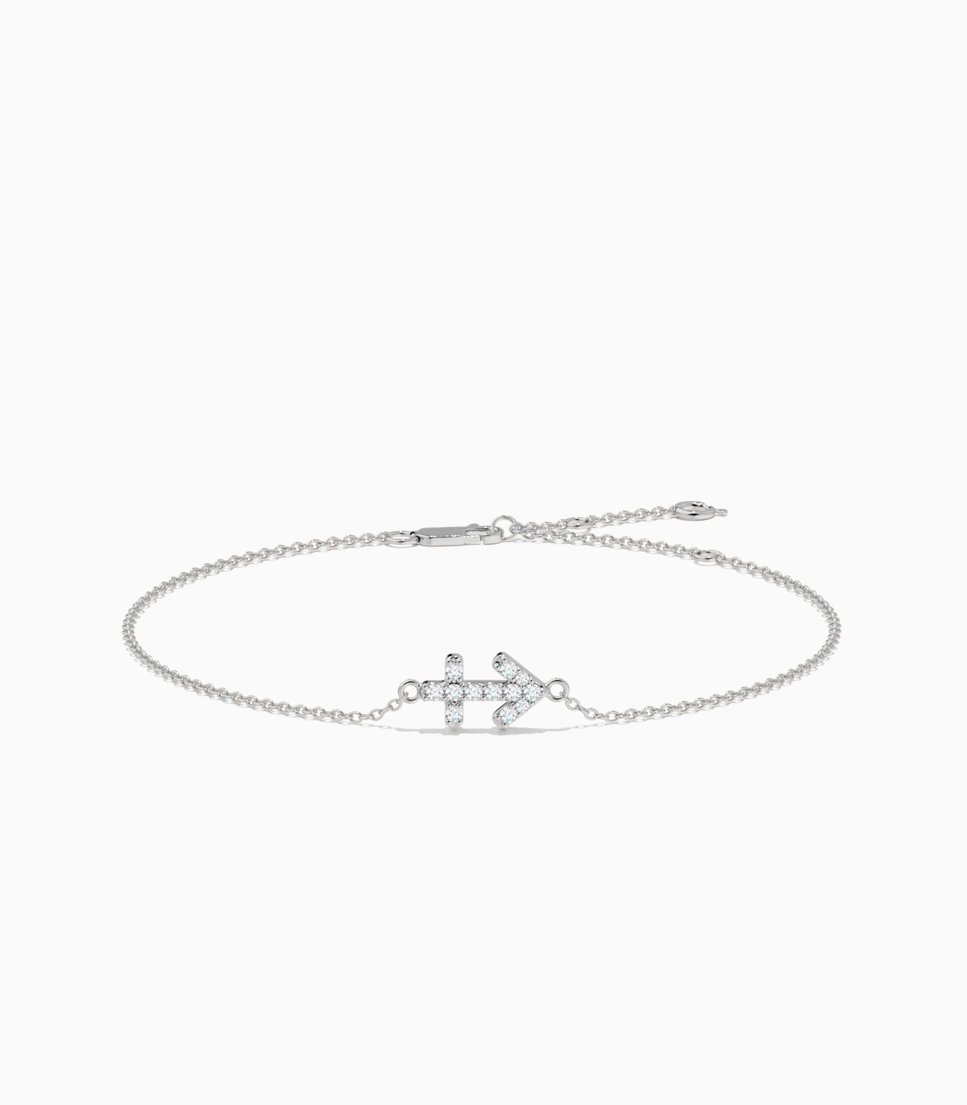 Sagittarius Zodiac Sign Bracelet in 18k Gold | Diamond Bracelet | Gold Bracelet | Zodiac Sign Bracelet | Varudai Jewelry House