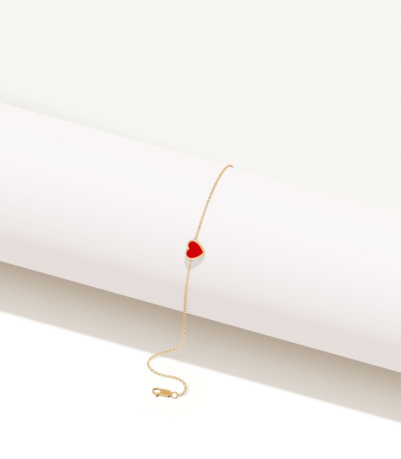 Mi Corazón Red Heart Bracelet - Image 4