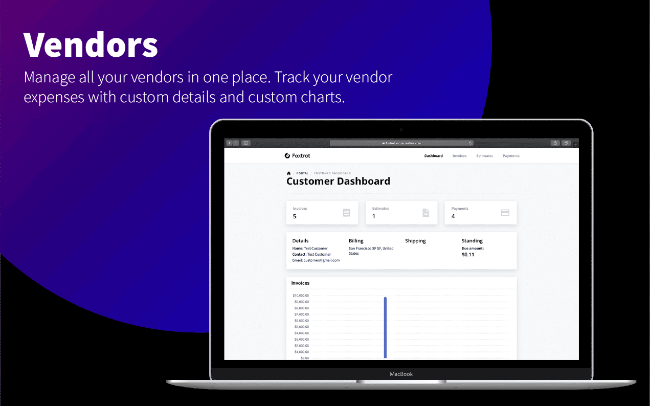 Foxtrot (SaaS) - Customer, Invoice and Expense Management System - 14