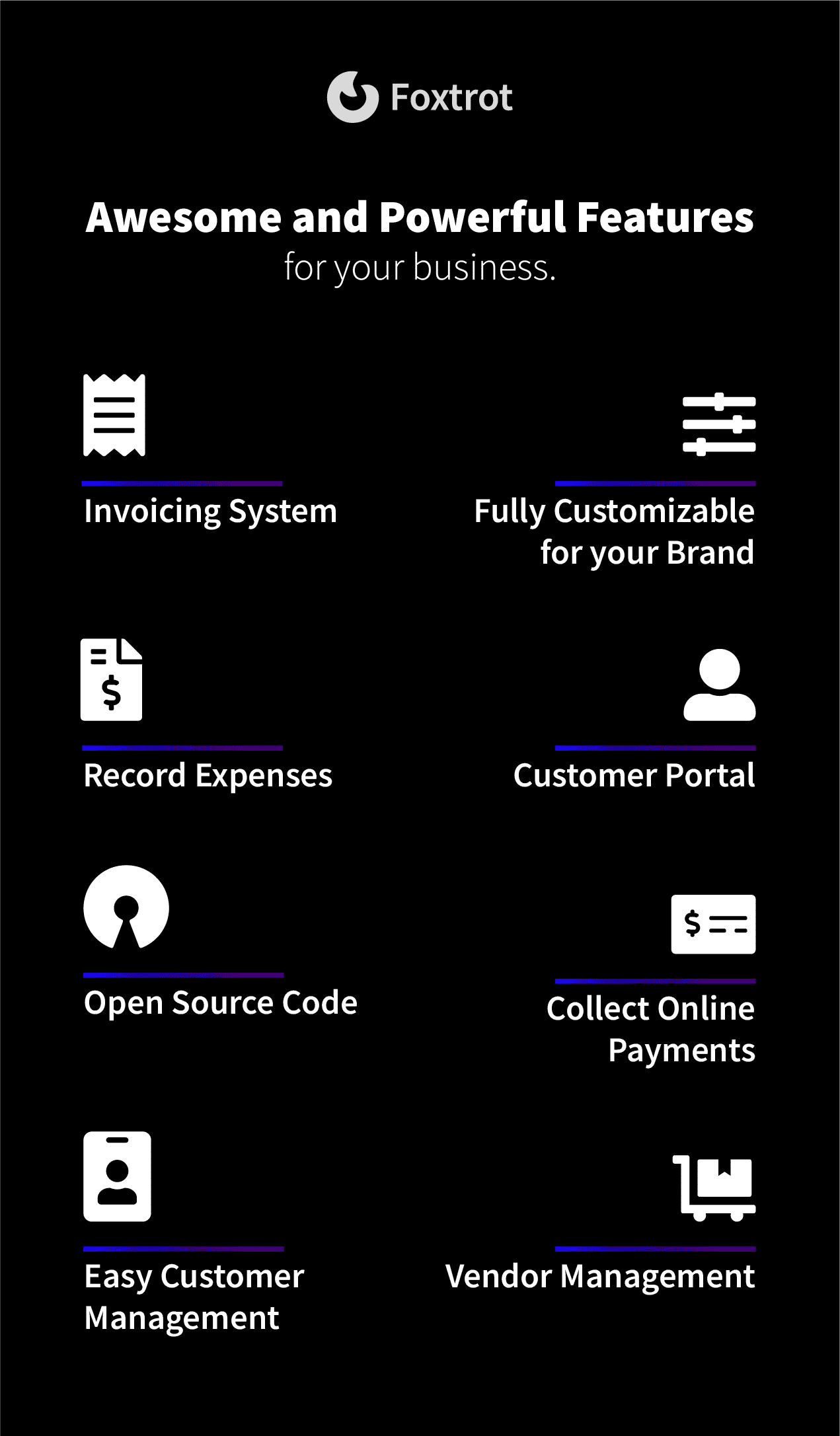 Foxtrot - Customer, Invoice and Expense Management System - 4