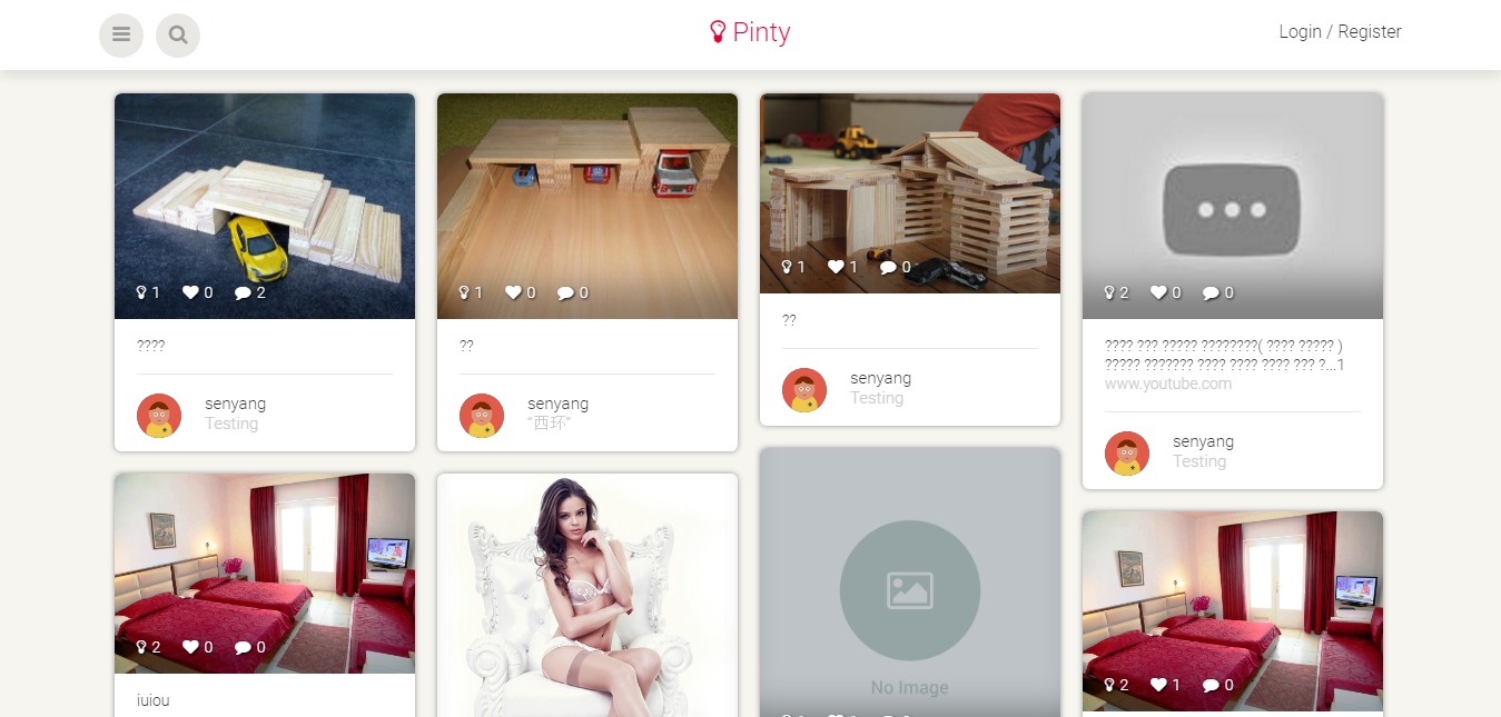 Pinty theme