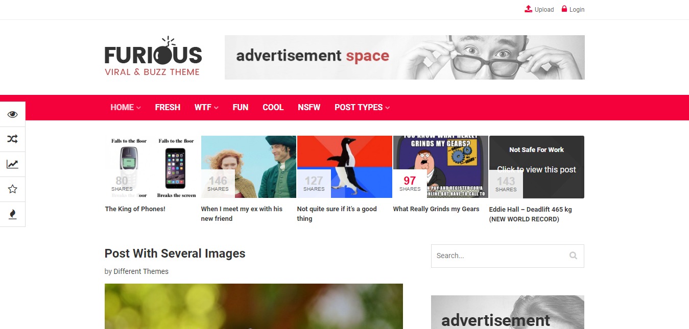 Viral Buzz Theme