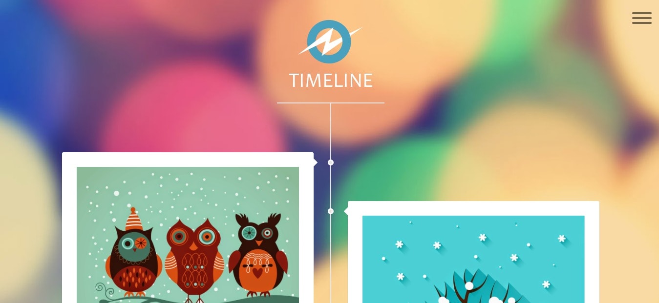 TimeLine blogger templates
