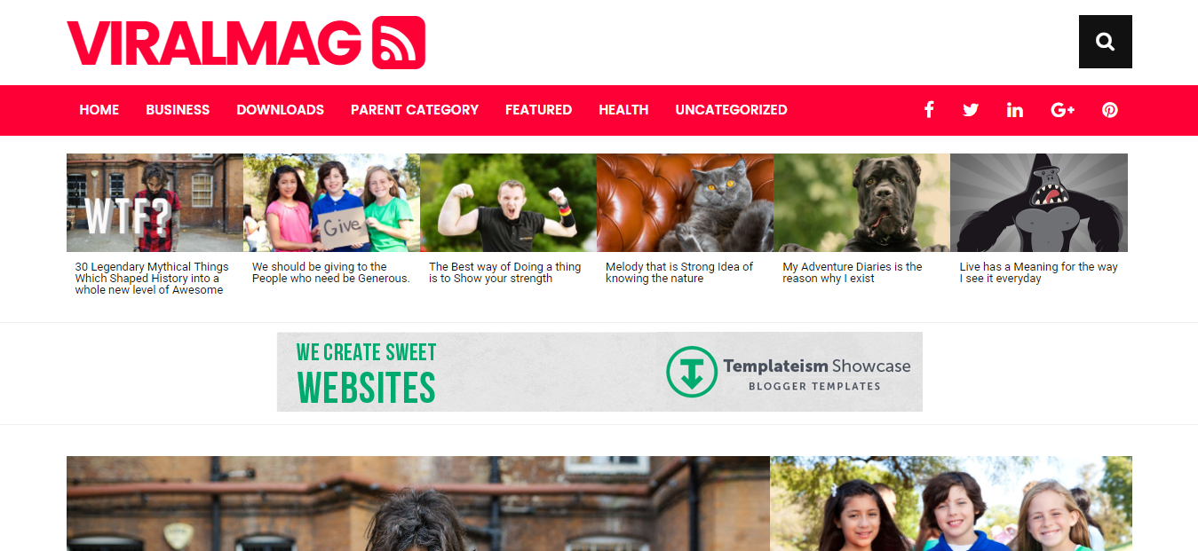 ViralMag blogger template