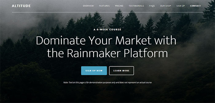 Altitude pro genesis theme