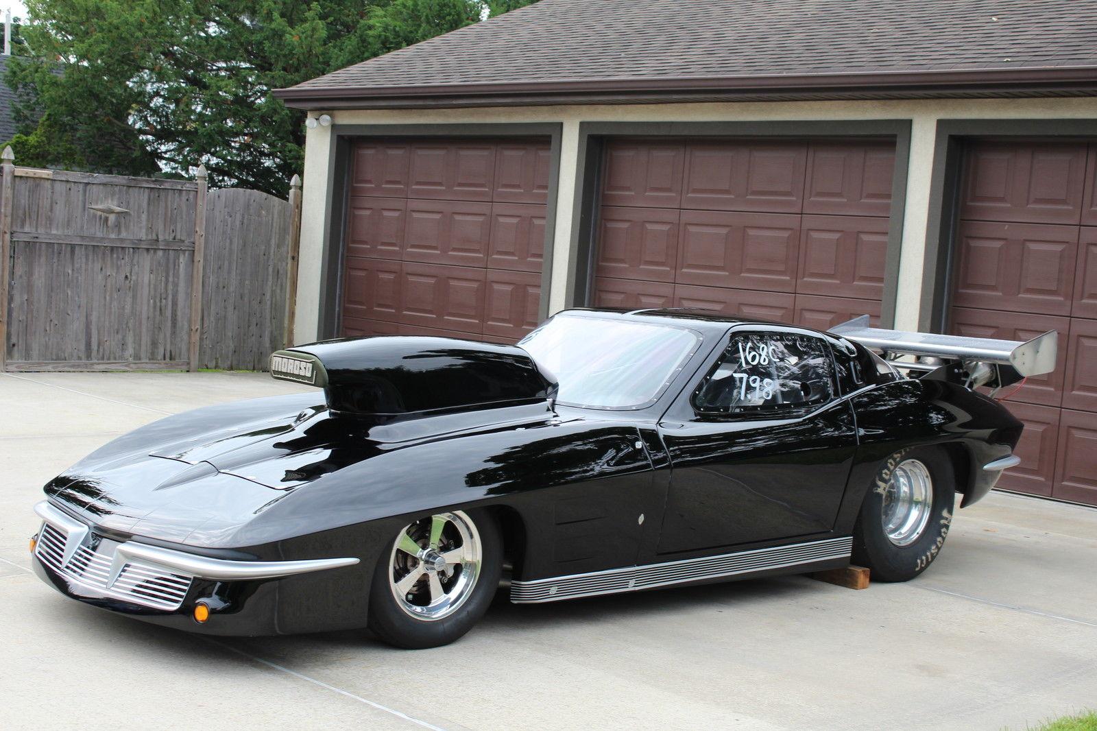 1963 Chevrolet Corvette Double Framrail Drag Race Car For Sale