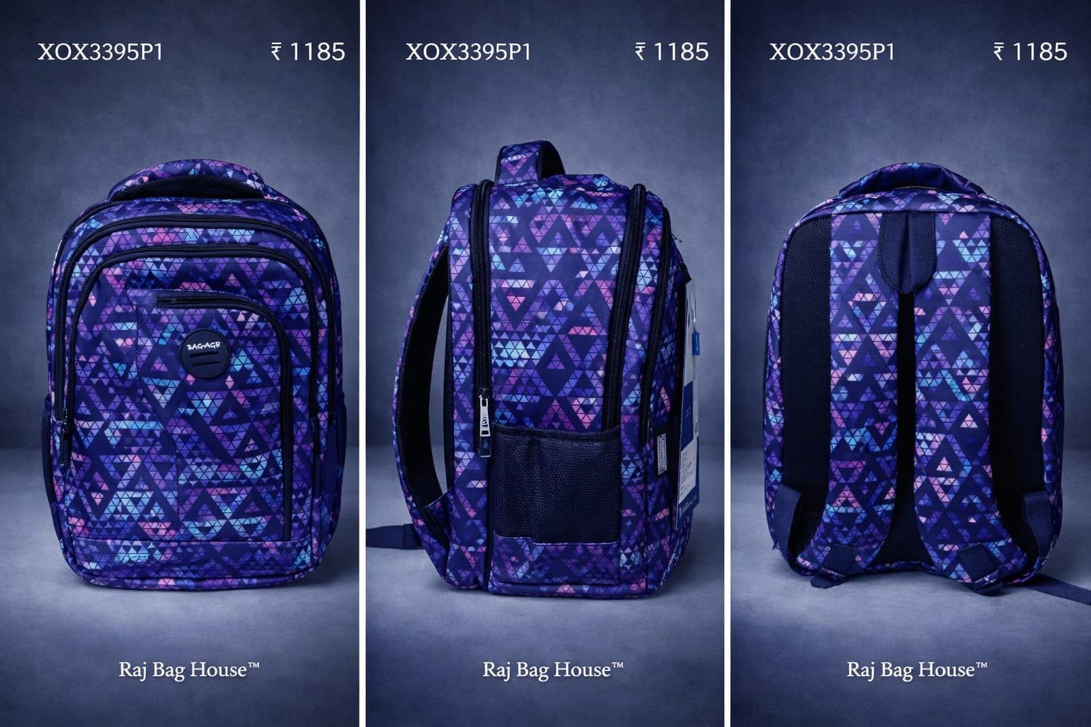 Baggage School Backpack RB-26-BP-P1 - Deep Navy