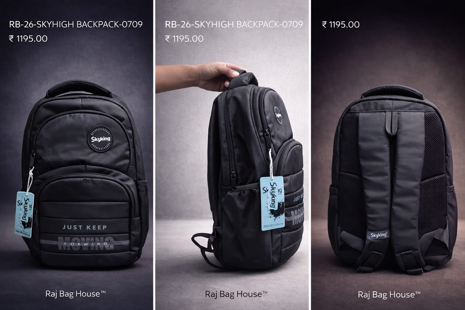 Skyhigh College Backpack 0709 - Gray