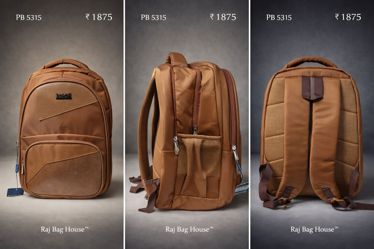 Baggage 5315 Laptop Bag – Brown