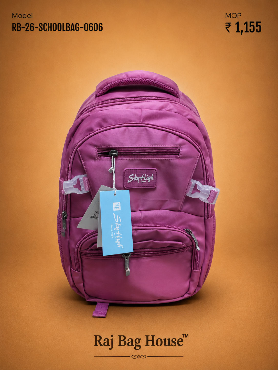 Season School Bag 0606 - Light Purple