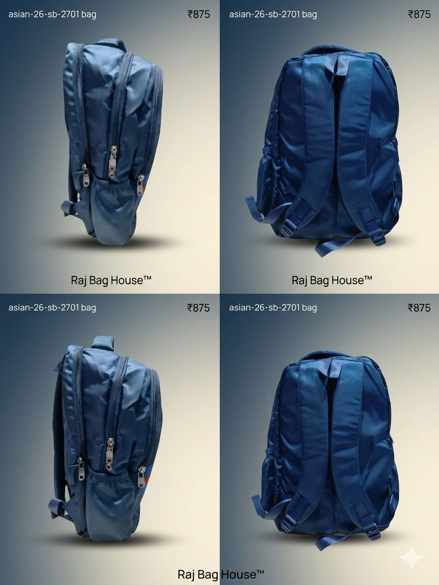 Asian 24701 Spider Man Medium School Backpack – Navy Blue 2