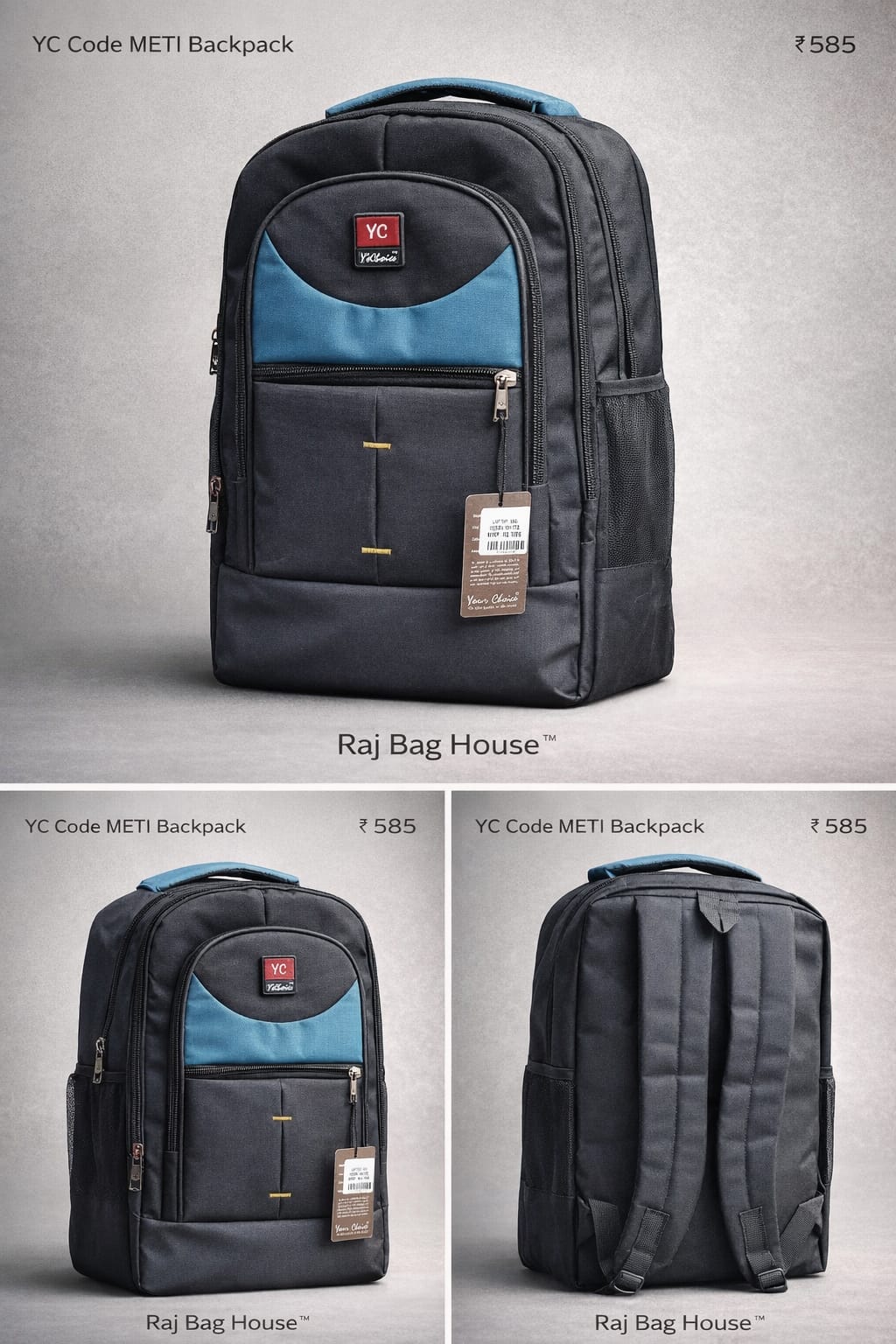 Your Choice Your Choie Code Meti Backpack – Black / Red 2