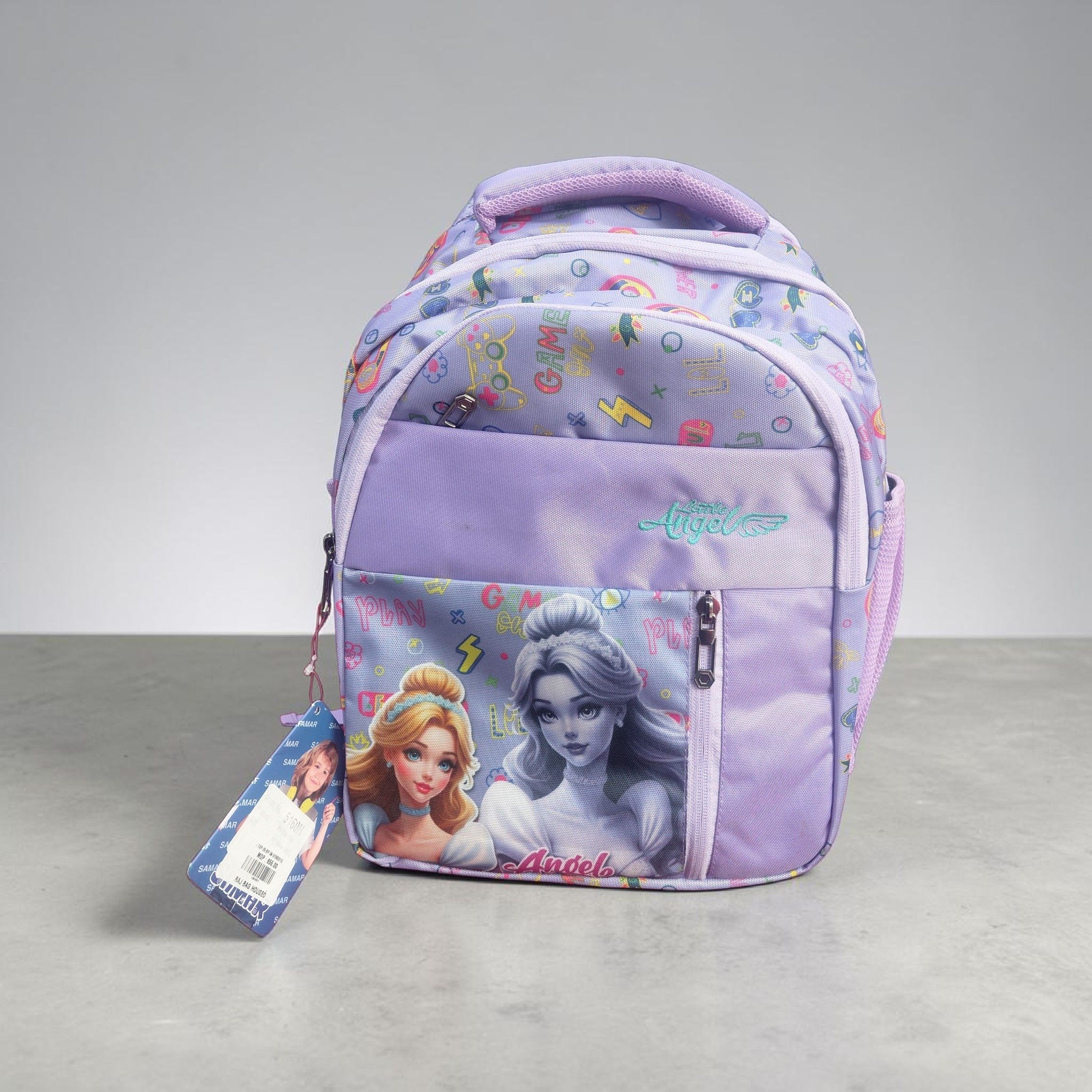 Itop 04 5160(015) Princess Medium School Backpack – Purple