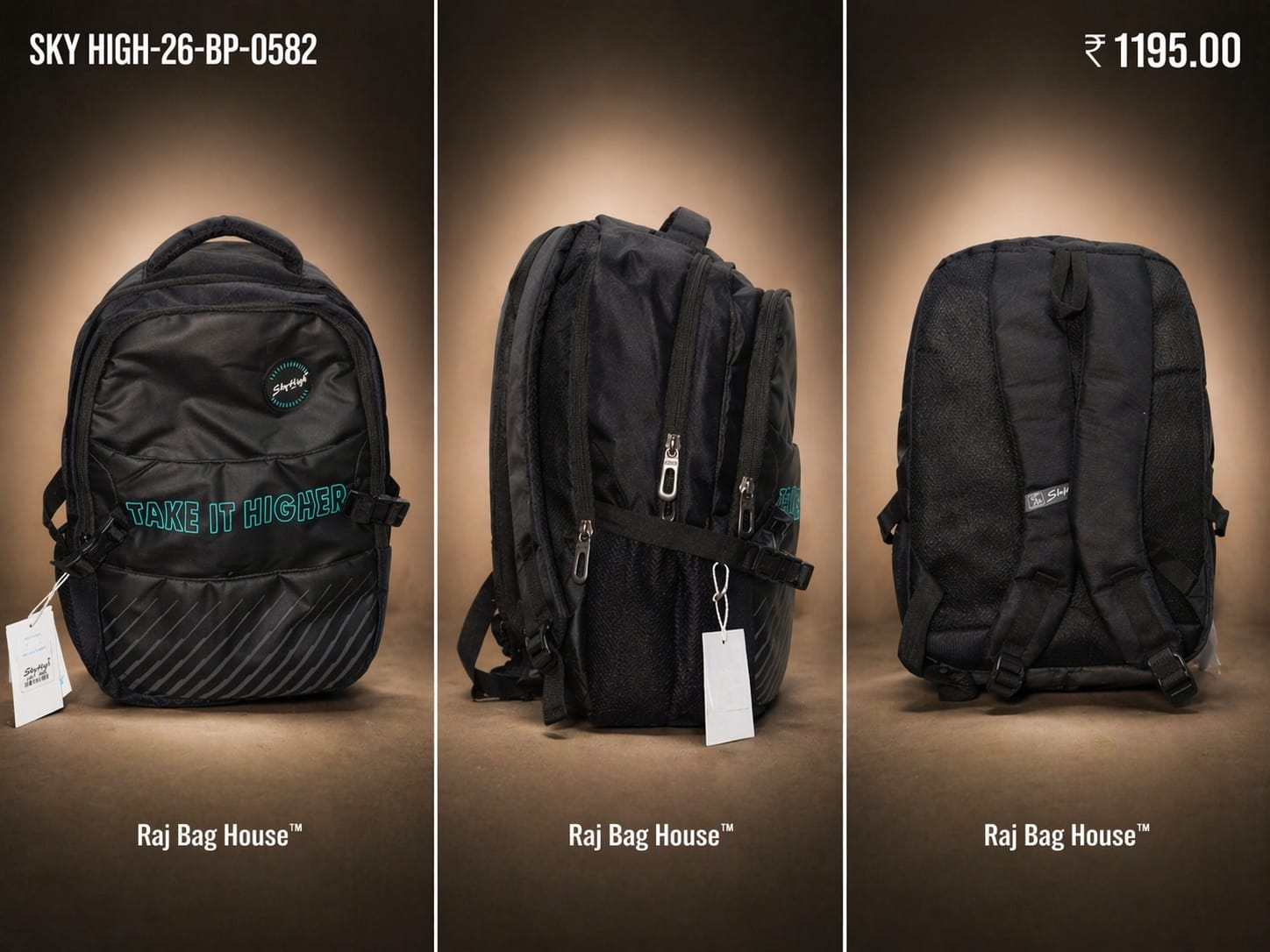 Skyhigh Backpack BP-0582 - Black