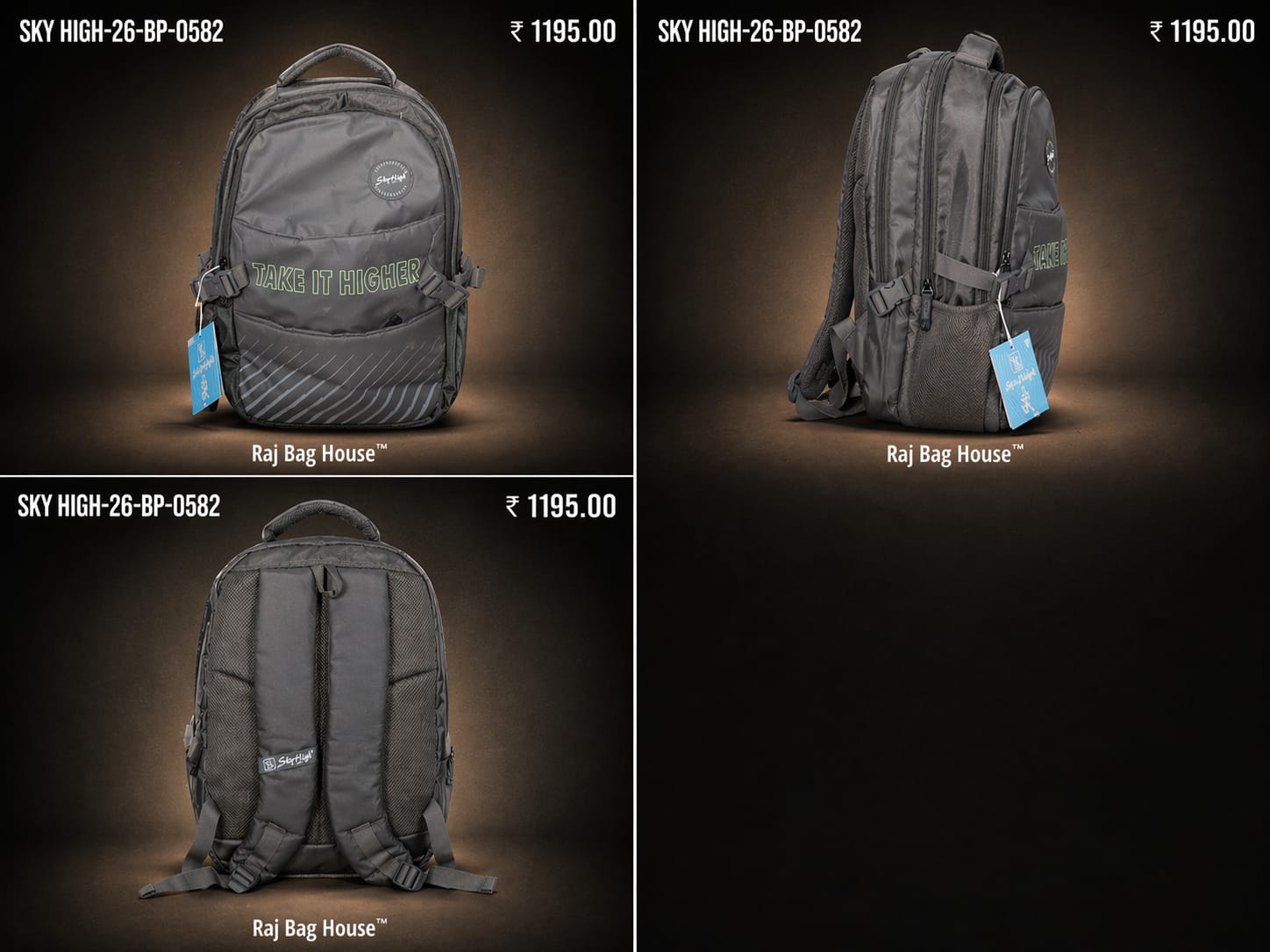 Skyhigh Backpack BP-0582 - Grey