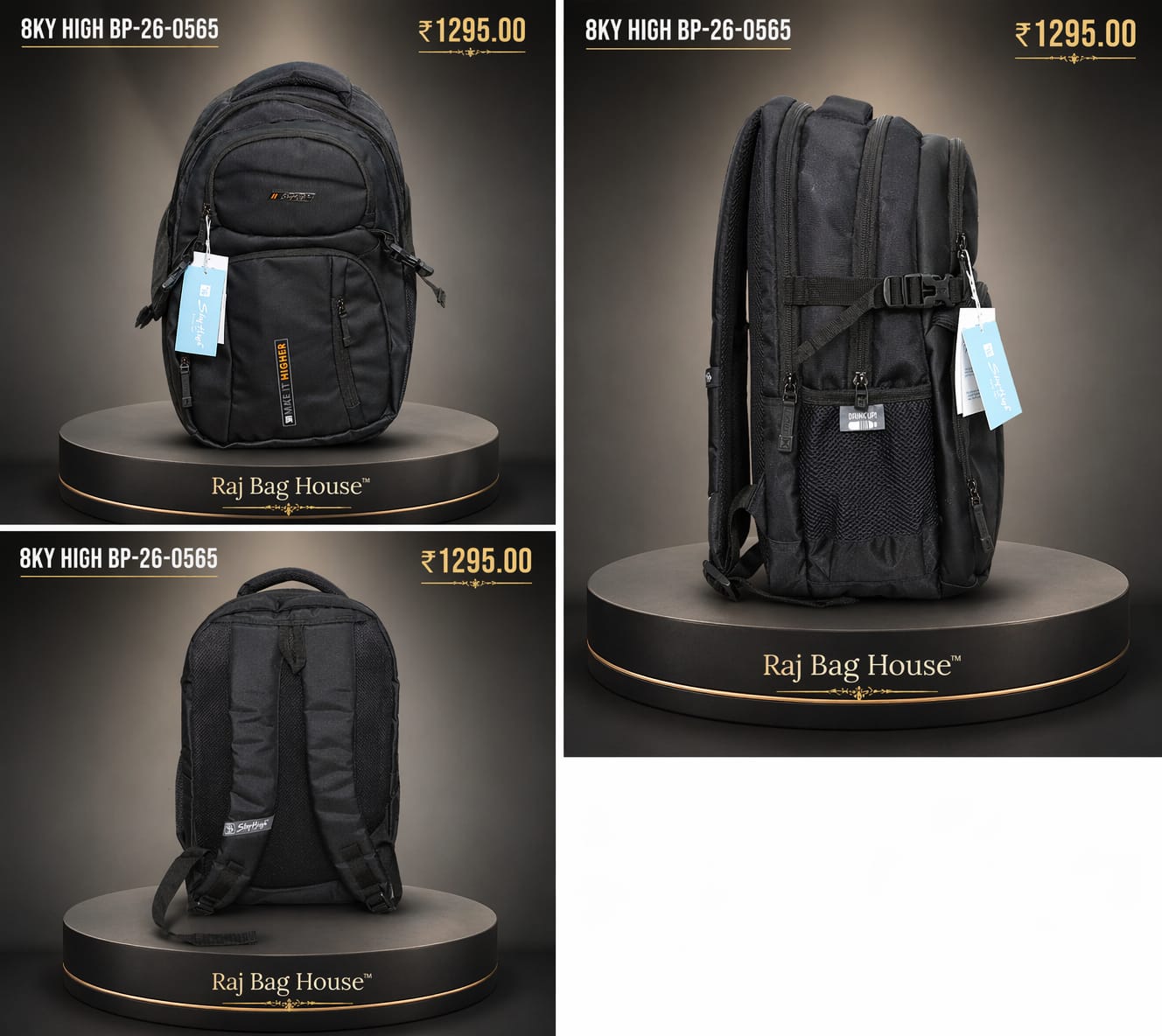 Skyhigh Backpack BP-26-0565 - Black
