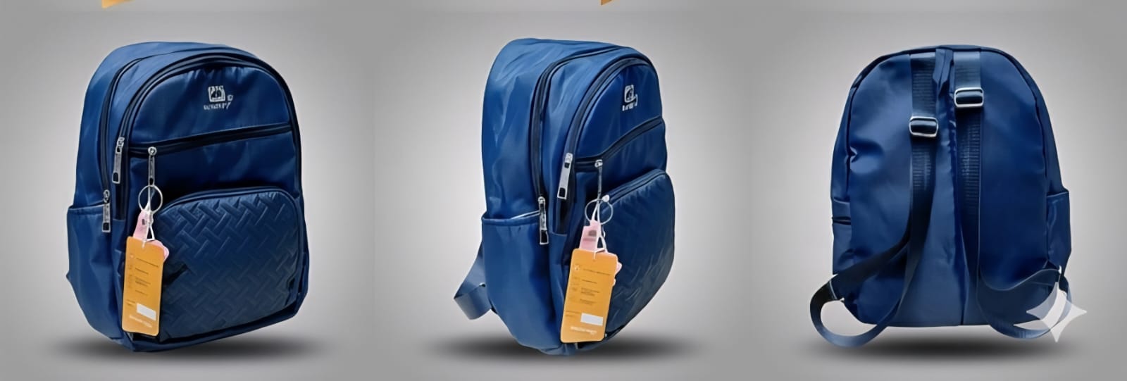 Highstyle Backpack GRAVITY-26-BP-23251 - Navy Blue