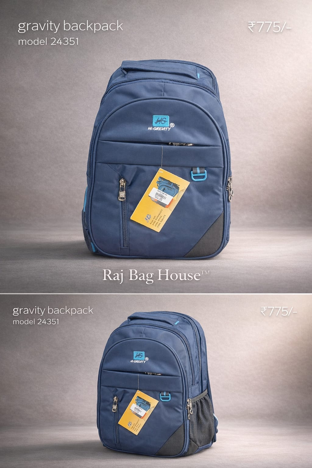 Gravity Gravity Model 24351 Backpack – Blue 2