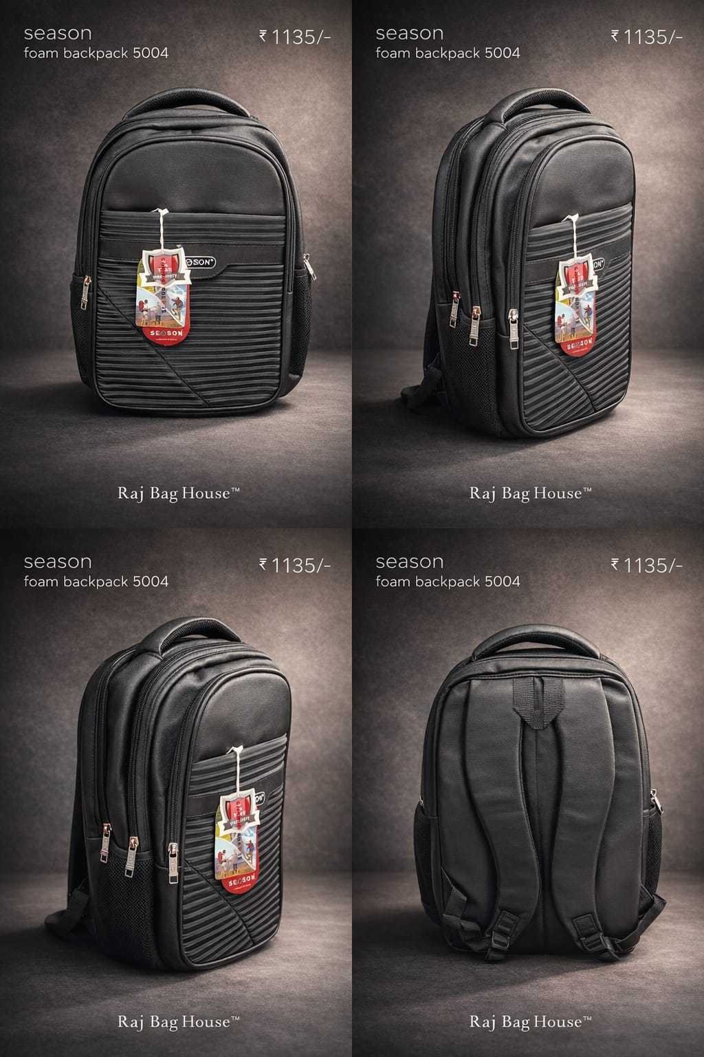 Season Season Backpach 5004 Backpack – Black 2