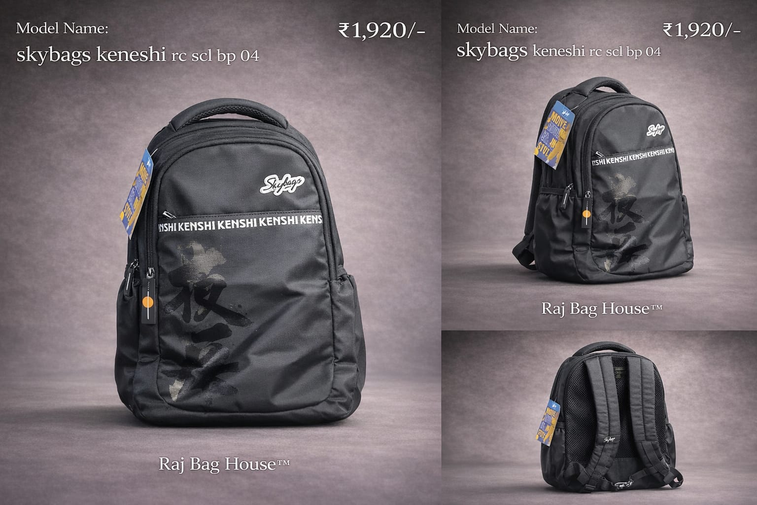 Skybags Skybags Keneshi Rc Scl 04 School Backpack – Black 2